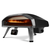 Ooni Koda 2 Pro gas pizza oven in foundry black 